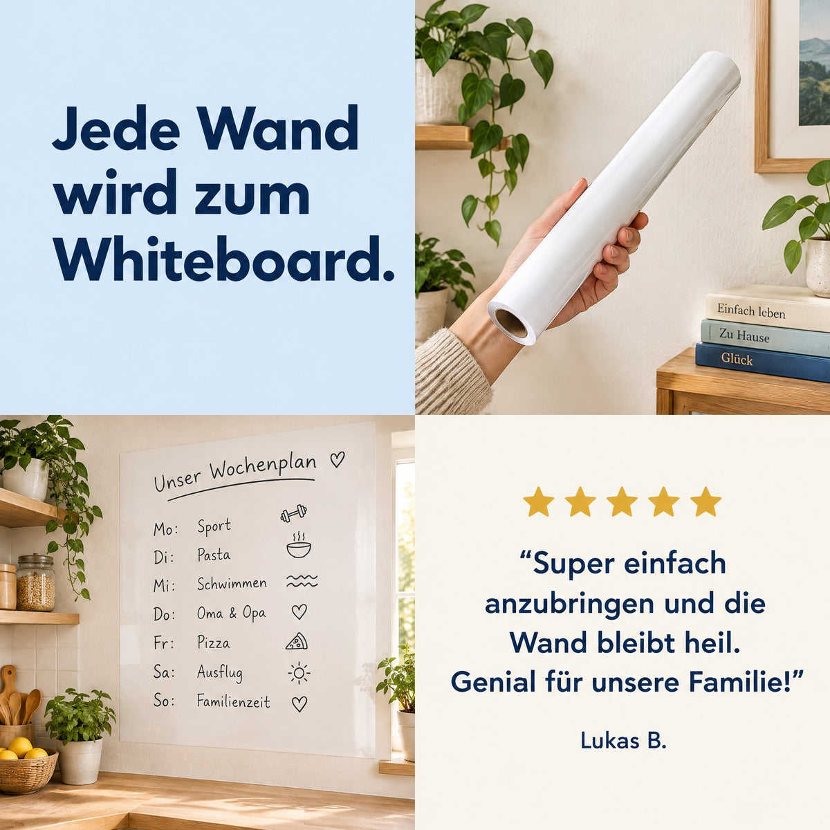 Jede Wand wird zum Whiteboard