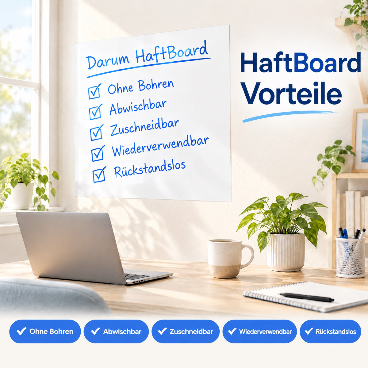 Vorteile des HaftBoard